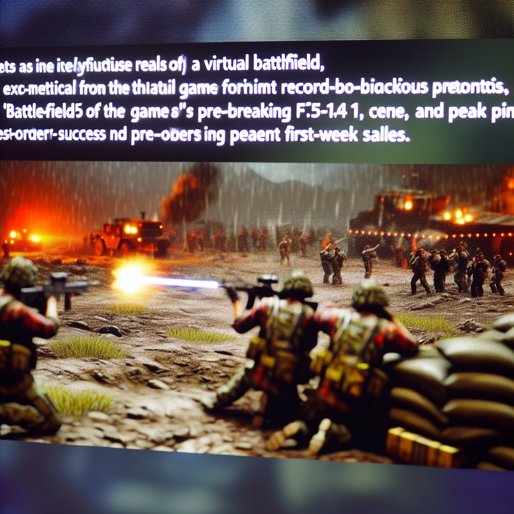 Battlefield 6 Ön Sipariş Rekoru Kırdı, İlk Hafta Satışları Zirvede